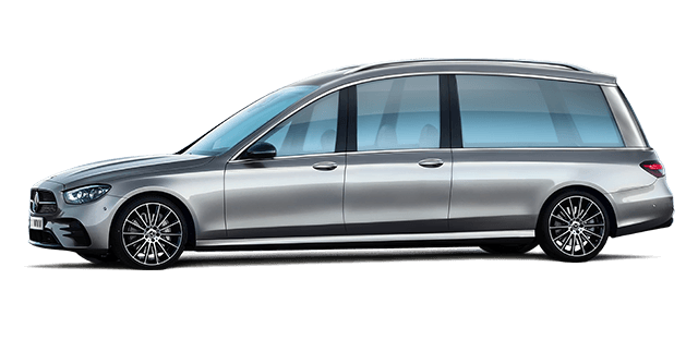 Mercedes E-class Hearse side