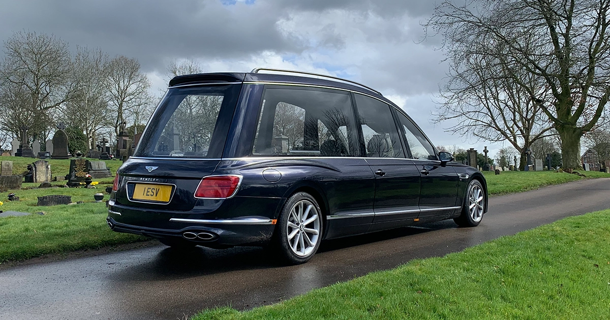Bentley Flying Spur Hearse Back