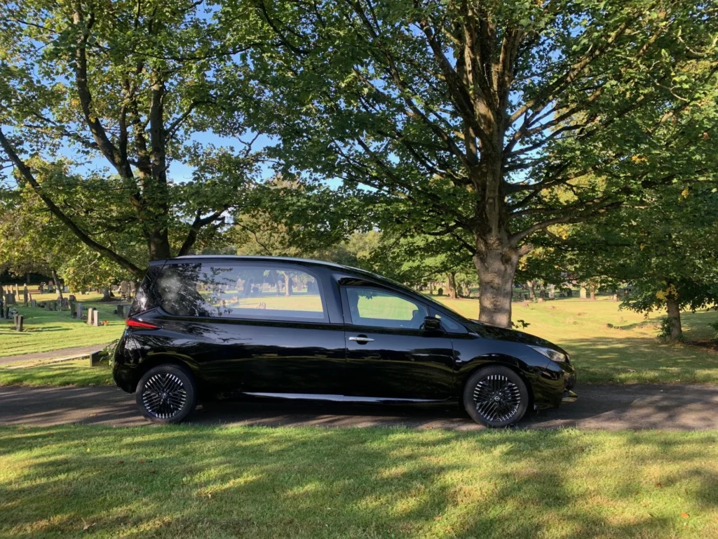 Nissan All Electric Hearse_side